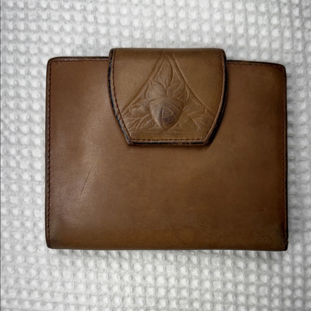 Brown Leather Rolfs Wallet - 4x5